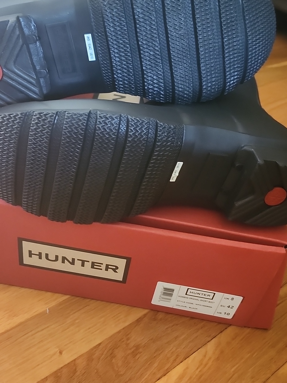 NWT🖤Hunter Short Rain Boots - Picture 6 of 9